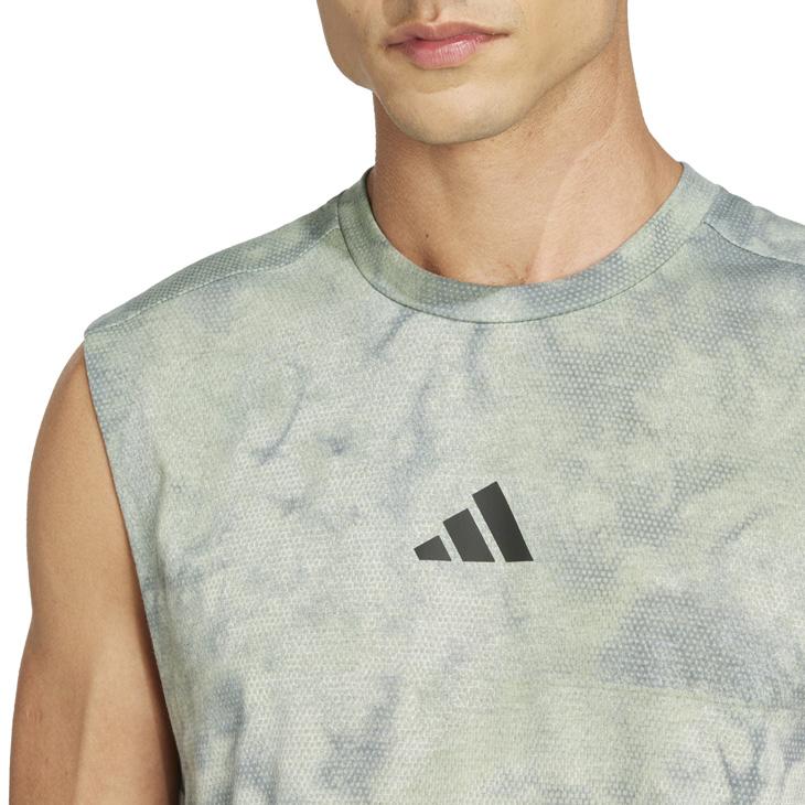 adidas 日本代表 非販売品　選手支給ノースリーブシャツ L adidas アディダス ノースリーブシャツ メンズ M POWER AOP