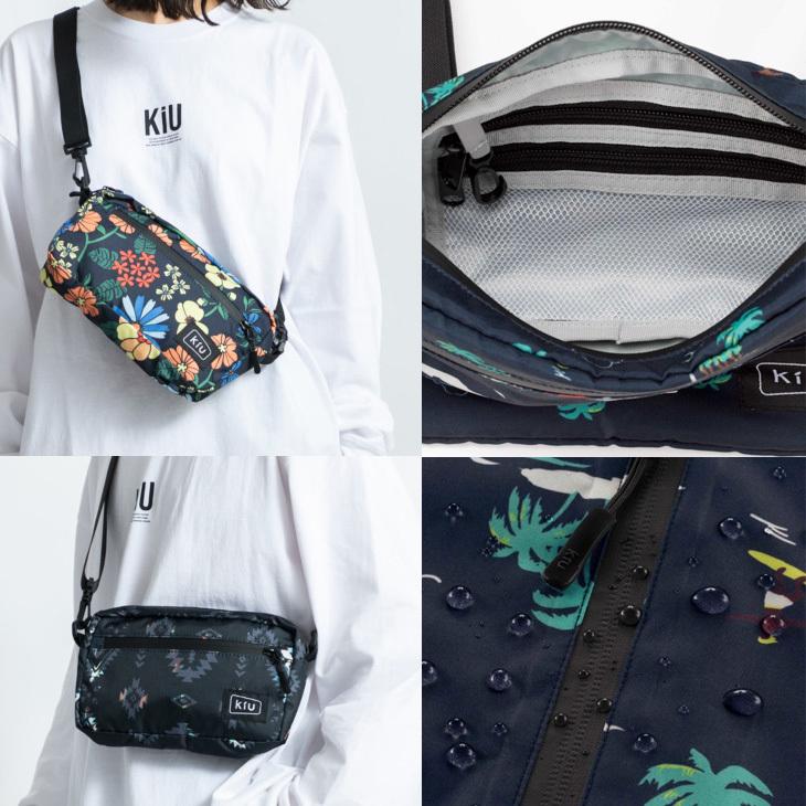 ミニショルダーバッグ かばん メンズ レディース キウ kiu/防水 はっ水