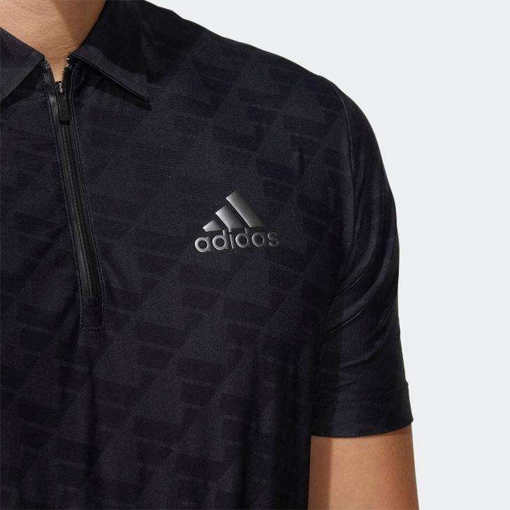 アディダス メンズ ゴルフウェア adidas GOLF 半袖 ハーフジップシャツ 男性 紳士用 スポーツウェア/KB004｜apworld｜13