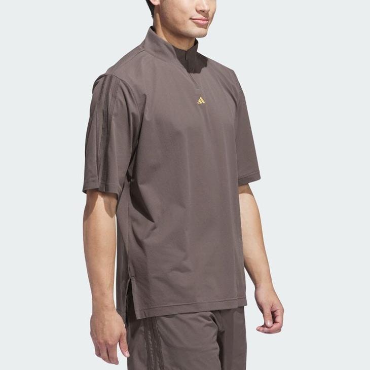 adidas（アディダス） 半袖シャツ モックネック メンズ ゴルフウェア