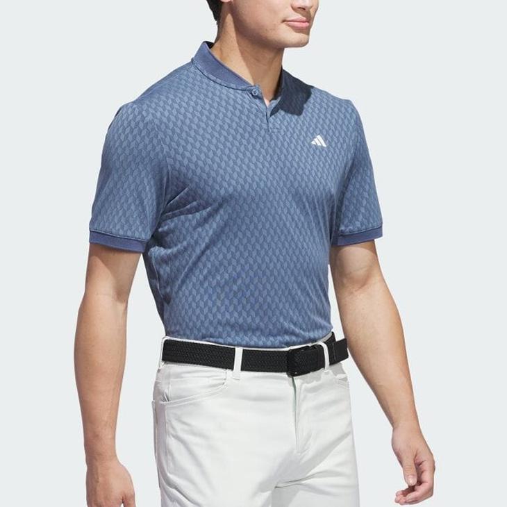 Awesome Golf 半袖シャツ L FOG ストレッチ オープンカラー半袖シャツ(半袖シャツ・ポロシャツ
