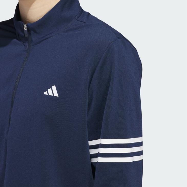 アディダス 長袖シャツ ハーフジップ  ゴルフウェア メンズ adidas GOLF 3ストライプス ベーシックレイヤード プルオーバー スタンドカラー メンズウェア /KOW27｜apworld｜04