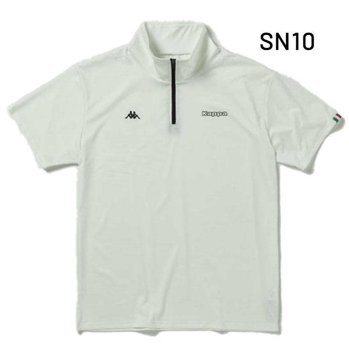 Kappa カッパ メンズ 半袖シャツ ハーフジップシャツ Kappa カッパ メンズ 半袖シャツ ハーフジップシャツ