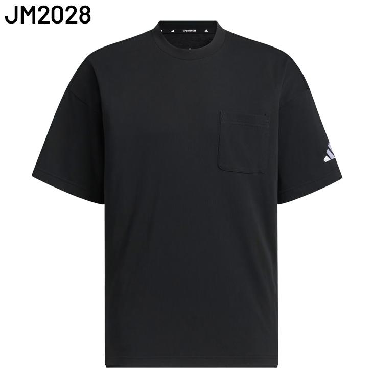 adidas（アディダス） 半袖 Tシャツ メンズ ルーズフィット ポケットT