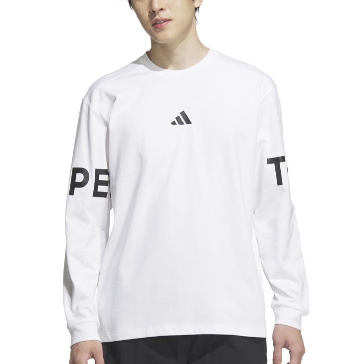 【新品 レア】adidas アディダス　メンズ　長袖　ジャージ　Ｍ　L アディダス（adidas）（メンズ）ワーディング パック ルーズ