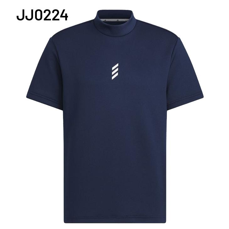 adidas アディダス 半袖シャツ モックネック メンズ ゴルフ