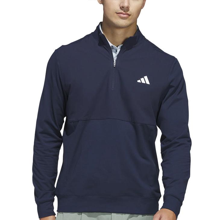 adidas アディダス 長袖ハーフジップ メンズ ゴルフウェア GOLF adidas アディダス 長袖ハーフジップ メンズ ゴルフウェア GOLF