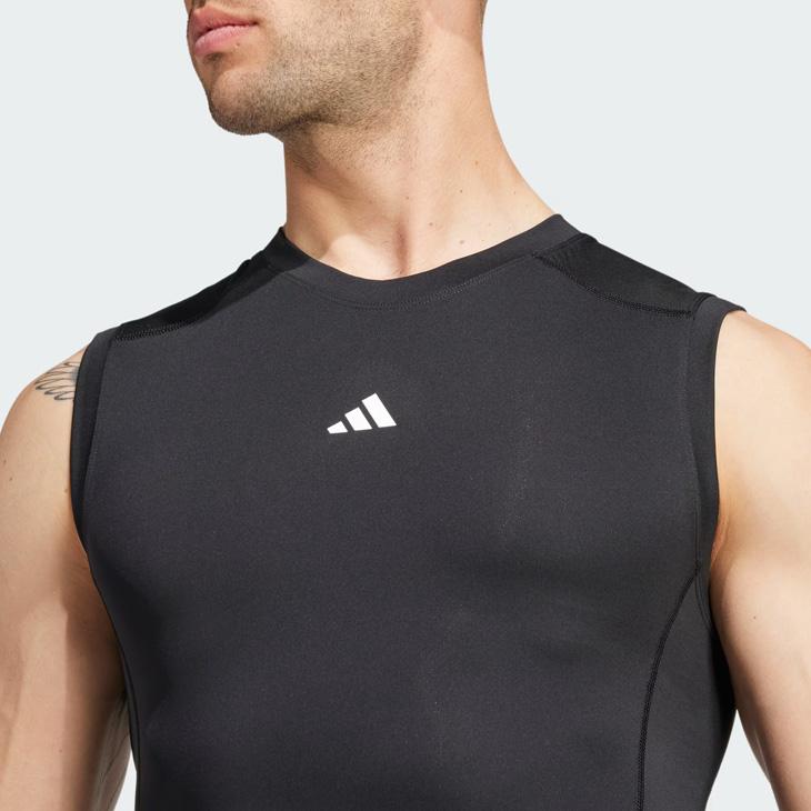 adidas（アディダス） コンプレッション ノースリーブシャツ メンズ