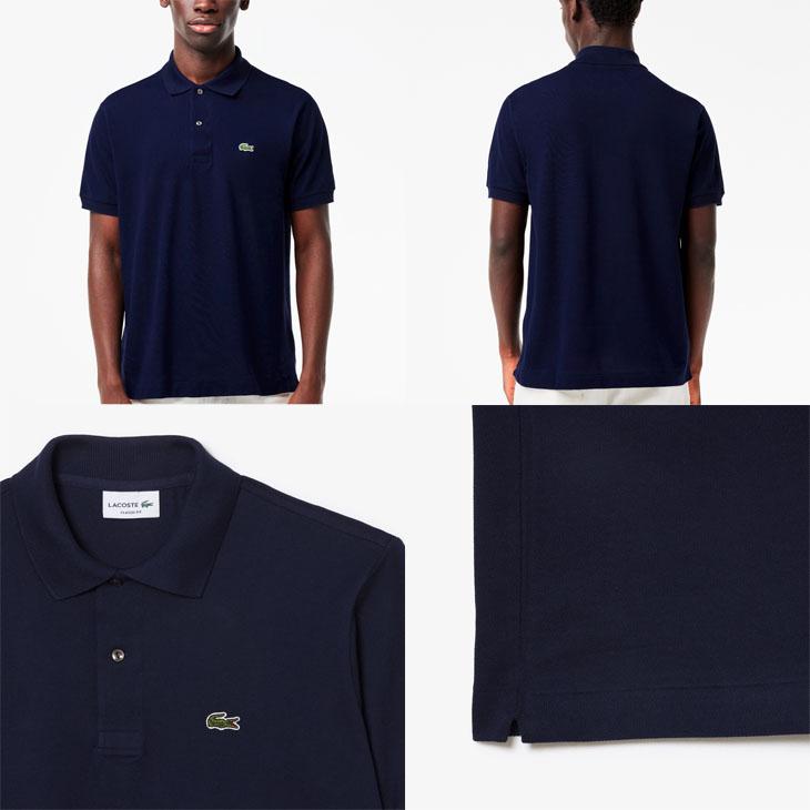 LACOSTE ラコステ ポロシャツ 半袖 メンズ L.12.12 無地 鹿の子 LACOSTE ラコステ ポロシャツ 半袖 メンズ L.12.12 無地 鹿の子