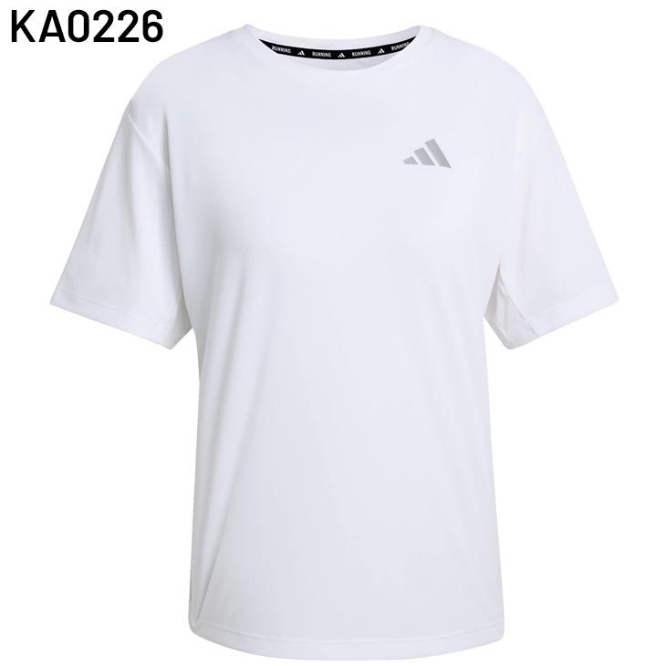 アディダス 半袖シャツ レディース adidas Run Ess Tee W ランニングウェア Tシャツ 女性用 トップス ジョギング マラソン トレーニング フィットネス /LA749 | adidas | 02