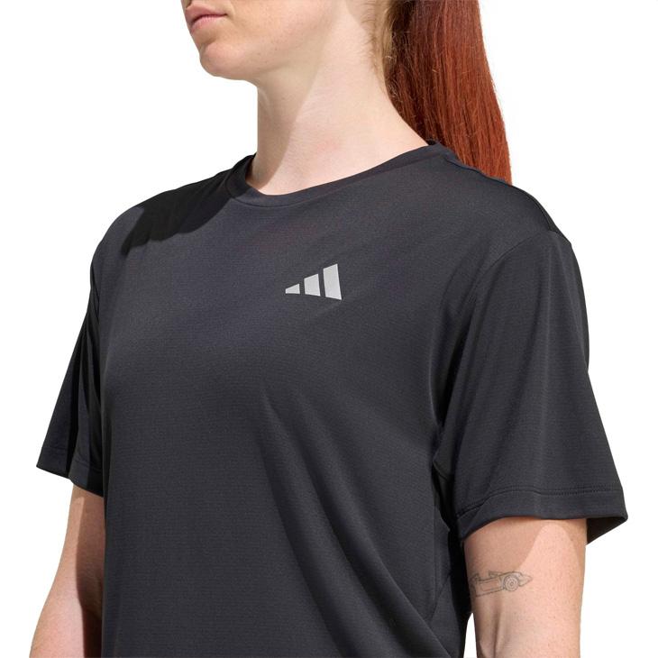 アディダス 半袖シャツ レディース adidas Run Ess Tee W ランニングウェア Tシャツ 女性用 トップス ジョギング マラソン トレーニング フィットネス /LA749 | adidas | 07