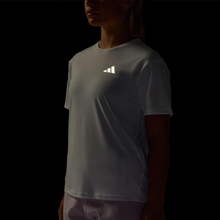 アディダス 半袖シャツ レディース adidas Run Ess Tee W ランニングウェア Tシャツ 女性用 トップス ジョギング マラソン トレーニング フィットネス /LA749 | adidas | 09