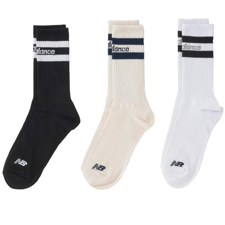New Balance ニューバランス 靴下 3足組 メンズ レディース