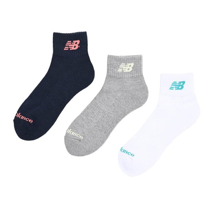 New Balance ニューバランス 靴下 3足組 メンズ レディース
