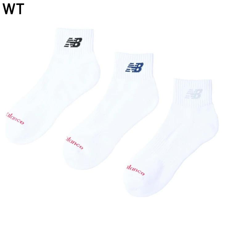 New Balance（ニューバランス） 靴下 3足組 メンズ レディース ミッド