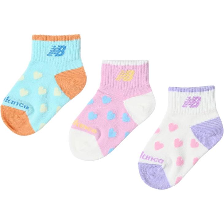 New Balance（ニューバランス） 靴下 3足組 キッズソックス 13-19cm