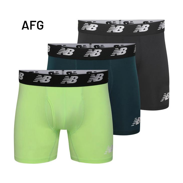 ニューバランス　パフォーマンスプレミアムボクサー　3枚組　US XL 日本2XL New Balance（ニューバランス） ボクサーパンツ 3枚組 USサイズ メンズ