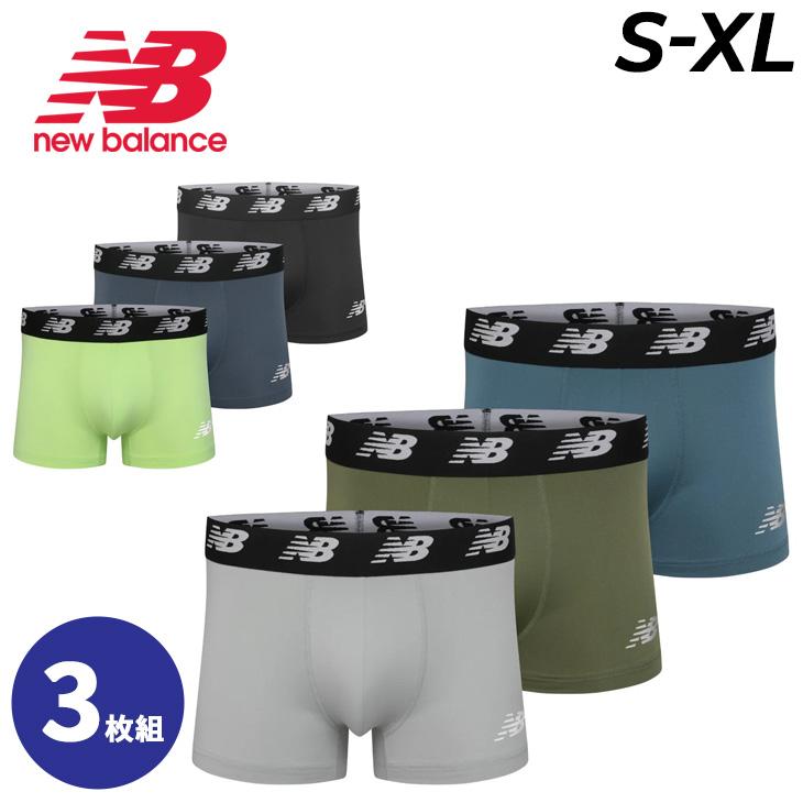 New Balance（ニューバランス） ボクサーパンツ 3枚組 USサイズ メンズ