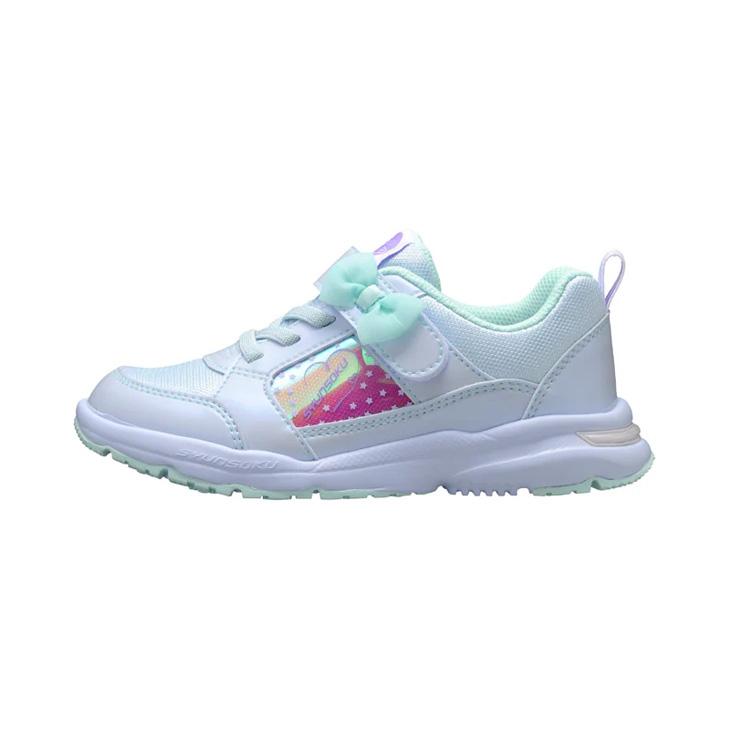 瞬足 レモンパイ キッズシューズ 女の子 スニーカー 2E 16-20cm 子供靴