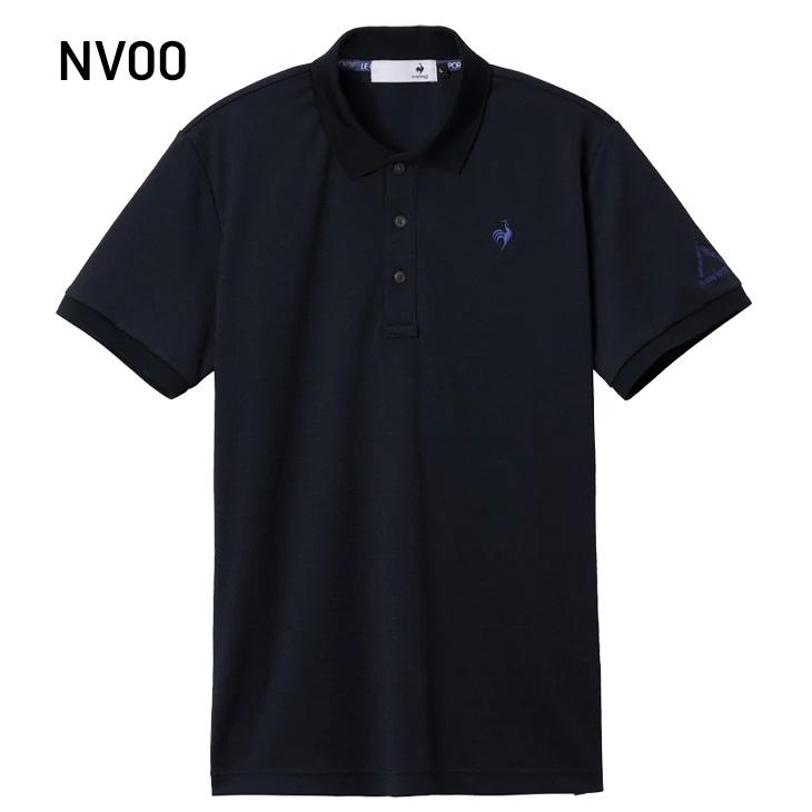 新品・値下❗️メンズ【黒・L】春夏　速乾性　ゴルフポロシャツ　シンプル半袖 le coq sportif（ルコックスポルティフ） ルコック 半袖シャツ メンズ