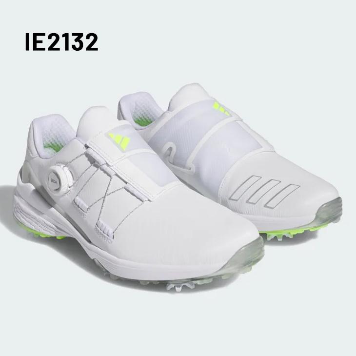 アディダス メンズ ゴルフシューズ ソフトスパイク adidas GOLF ZG23 BOA 3E相当 幅広 ダイヤル式スパイク ローカット 男性用 ホワイト 白 /LIH91 : lih91 : APWORLD - 通販 - Yahoo!ショッピング アディダス メンズ ゴルフシューズ ソフトスパイク adidas GOLF ZG23 BOA 3E相当 幅広 ダイヤル式スパイク ローカット 男性用 ホワイト 白 /LIH91 : lih91 : APWORLD - 通販 - Yahoo!ショッピング