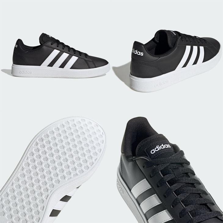 アディダス スニーカー メンズ レディース adidas グランドコートベース2.0 U｜ユニセックス ローカット コートスタイル ひも靴 スポーティ /LIT50【a20Qpd】 | adidas | 11