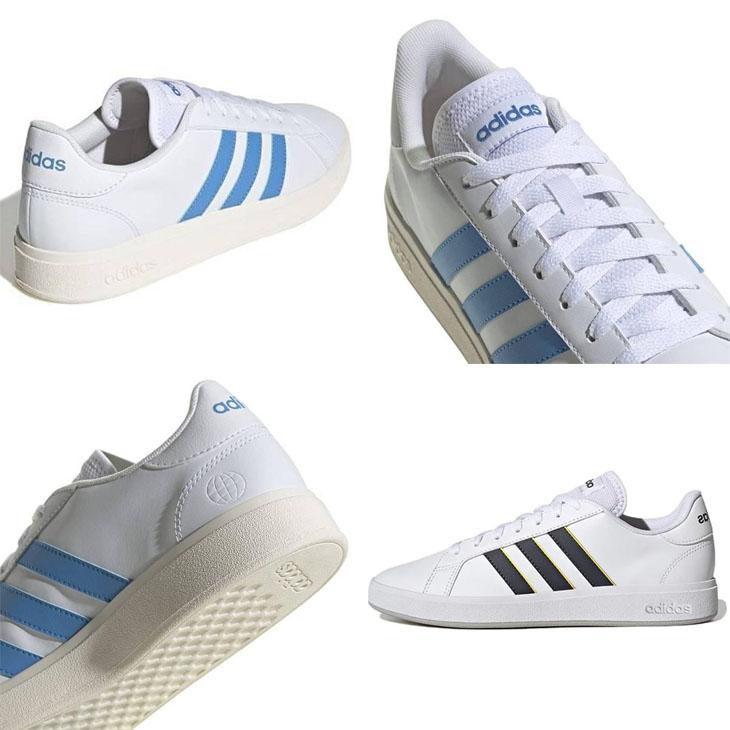 アディダス スニーカー メンズ レディース adidas グランドコートベース2.0 U｜ユニセックス ローカット コートスタイル ひも靴 スポーティ /LIT50【a20Qpd】 | adidas | 13