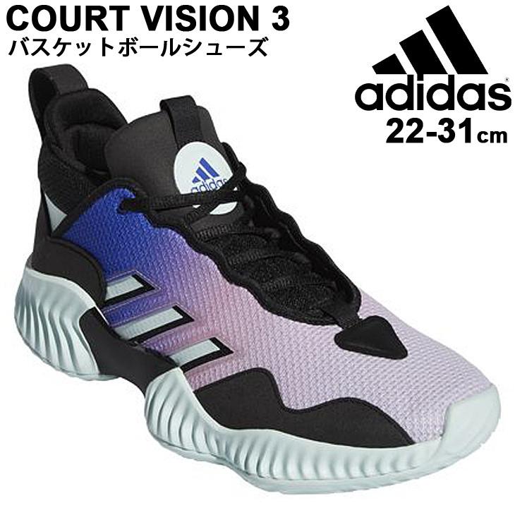 バスケットボールシューズ メンズ レディース アディダス Adidas コート ヴィジョン 3 Court Vision 3 バスケ バッシュ 22 31 0cm スニーカー Llb 取寄 Apworld 通販 Paypayモール