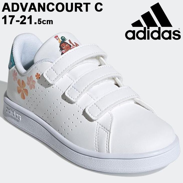 キッズ スニーカー ジュニアシューズ 17 21 5cm 女の子 子供靴 アディダス Adidas アドバンコート Advancourt C ディズニー モアナ キャラクター Lsr29 取寄 Apworld 通販 Paypayモール