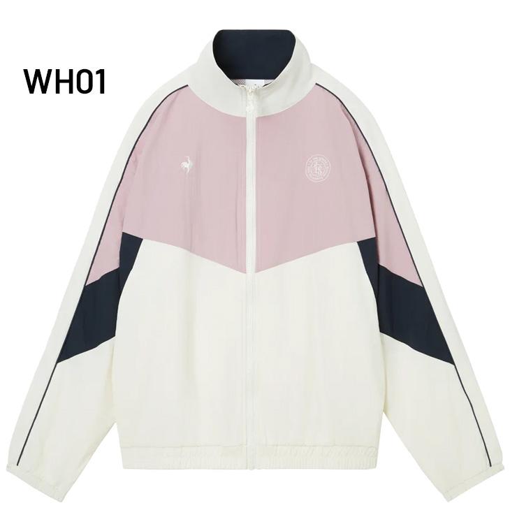 ルコック ウィンドブレーカー ジャケット レディース le coq sportif 裏メッシュ ウィンドジャケット 長袖 フルジップ アウター はっ水 UPF50+ 女性 /LT6SWB30L_1