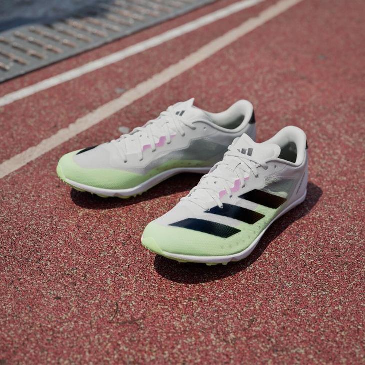 アディダス 陸上 トラック用 スパイク メンズ adidas ADIZERO DISTANCESTAR ローカット ひも靴 トラックシューズ 陸上競技 白 ホワイト ブランド /MAU15｜apworld｜12