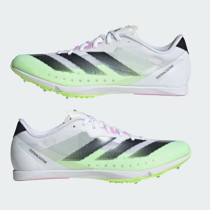 アディダス 陸上 トラック用 スパイク メンズ adidas ADIZERO DISTANCESTAR ローカット ひも靴 トラックシューズ 陸上競技 白 ホワイト ブランド /MAU15｜apworld｜07