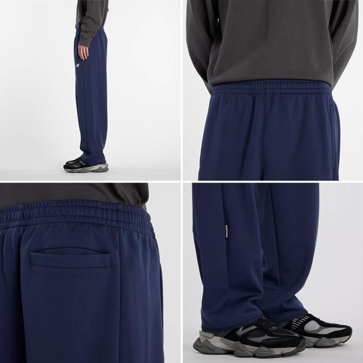 new balance ニューバランス トレーニング パンツ ナイロン 紺 XL New Balance（ニューバランス） ジャージ トレーニングパンツ ニット