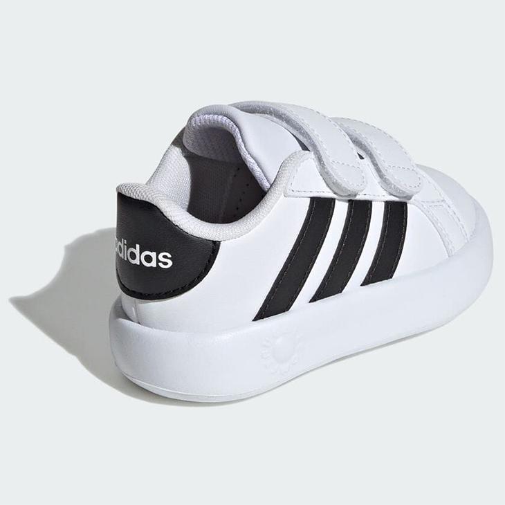 アディダス ベビーシューズ スニーカー キッズ adidas GRAND COURT 2.0 CF I グランドコート 13-16.5cm 子供靴 ベビー靴 スポーティ カジュアル 白 /MDT59｜apworld｜05