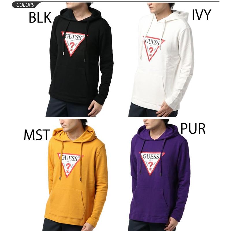 スウェット パーカー 長袖 トレーナー メンズ ゲス Guess Mens プルオーバー スエット フーディ ビッグロゴ 男性 カジュアル Mi3k9471k Apworld 通販 Paypayモール