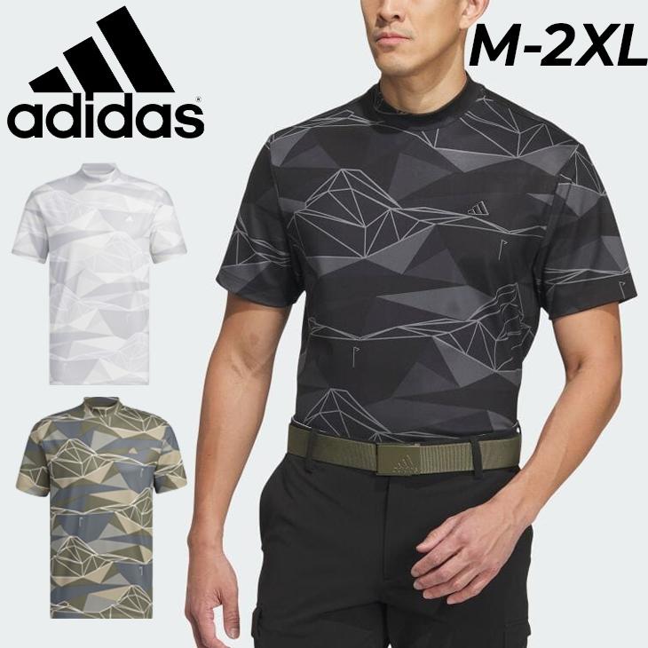 adidas アディダス メンズ ゴルフウェア GOLF 半袖 モックネック adidas アディダス メンズ ゴルフウェア GOLF 半袖 モックネック