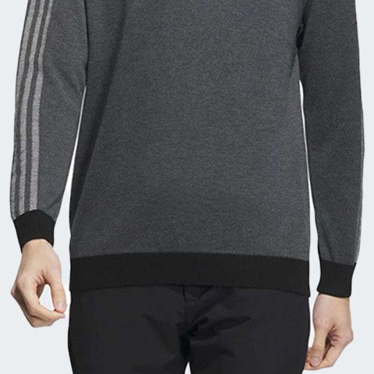 APCゴルフ メンズ 長袖 セーター新品秋冬春 adidas（アディダス） メンズ 長袖セーター ニット ゴルフウェア