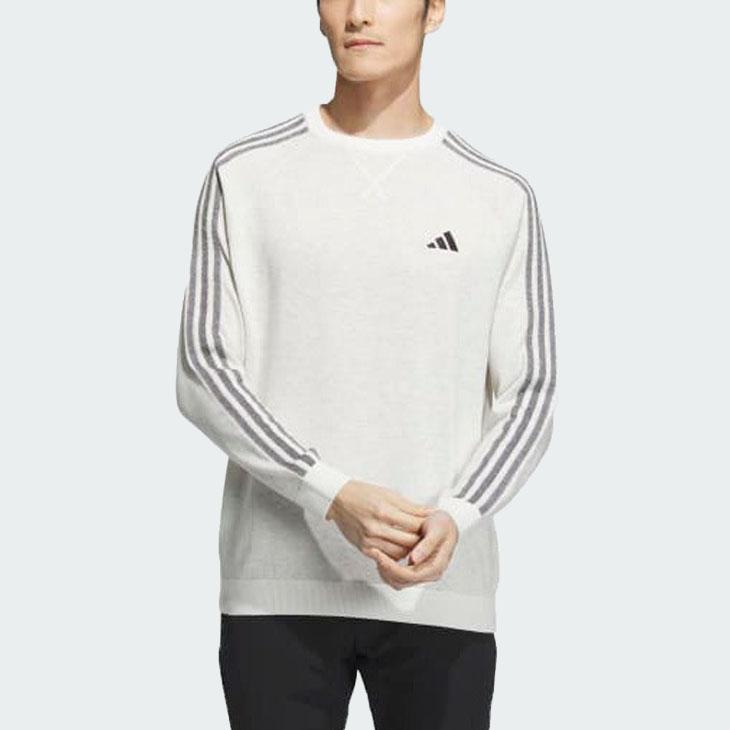 adidas（アディダス） メンズ 長袖セーター ニット ゴルフウェア