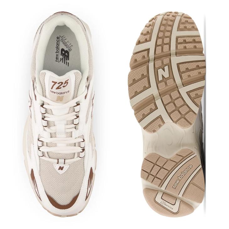 ニューバランス 725  新品　23.5 ホワイトクリーム系スニーカー　靴　NEW Balance New Balance（ニューバランス） スニーカー 725 レディース メンズ