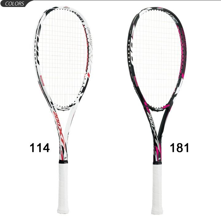 ソフトテニス 軟式 ラケット 張り上げ済 ヨネックス YONEX マッスルパワー200XF 入門用 初心者向け 一般 学生 部活 新入部員 テニス/MP200XFG｜apworld｜02