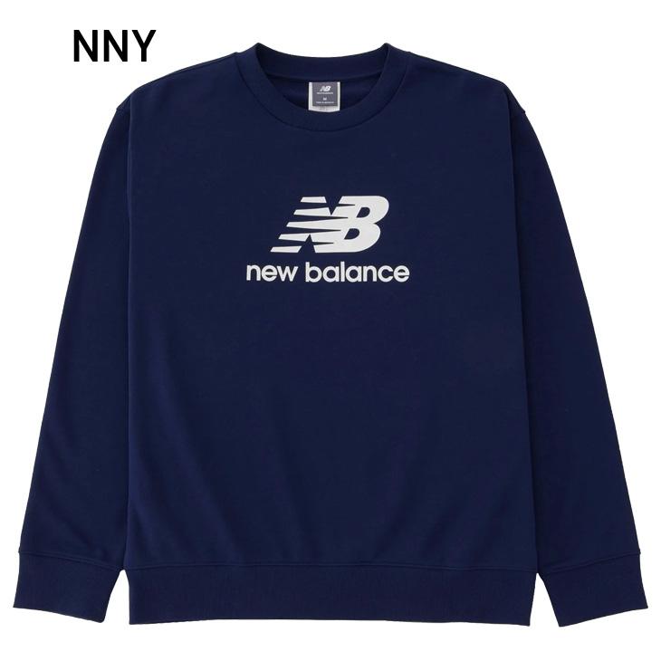 【New Balance】4カラー ロゴ クルーネック スウェット/送料無料 New Balance ニューバランス スウェットシャツ メンズ