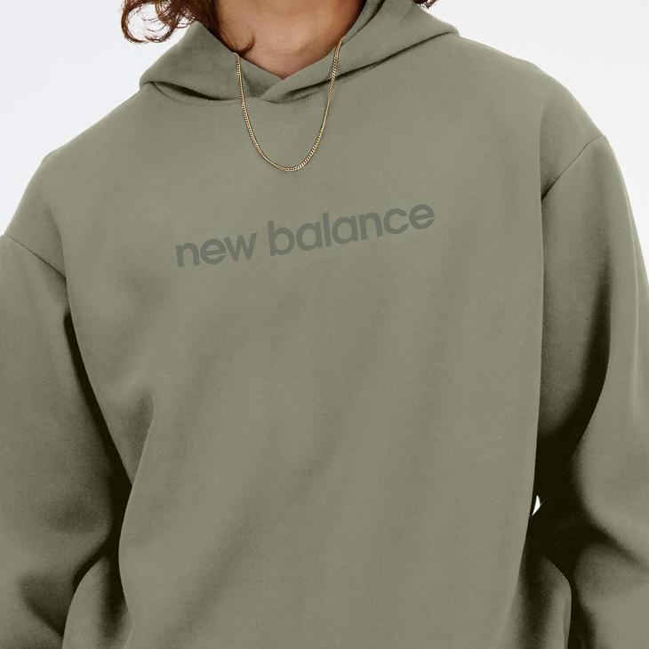 ニューバランス new balance MT41571 OVN(オリビン) Shifted メンズ テックフリースフーディ スウェットパーカー 男性 紳士 ロゴ アパレル NB 2024春夏 New Balance（ニューバランス） パーカー スウェット メンズ