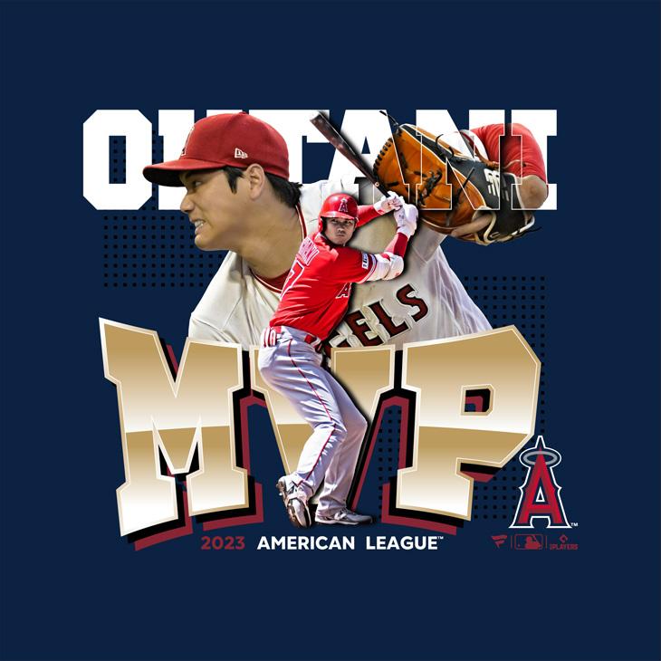 大谷翔平選手 2023アメリカンリーグ MVP受賞 記念グッズ パーカー フォト イラスト プルオーバー MVP-AL23-0003｜apworld｜07