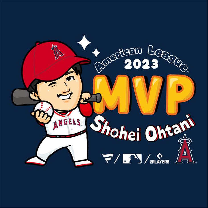 大谷翔平選手 2023アメリカンリーグ MVP受賞 記念グッズ パーカー フォト イラスト プルオーバー MVP-AL23-0003｜apworld｜09