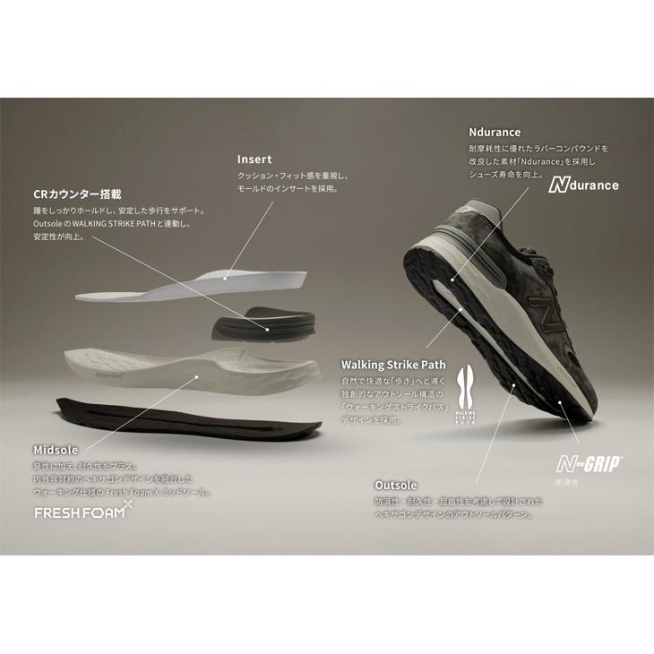 New Balance（ニューバランス） ウォーキングシューズ 幅広4E メンズ