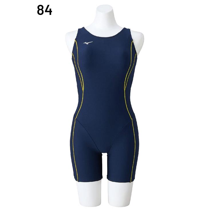ミズノ スクール水着 キッズ ジュニア 女の子 水泳 スイムウェア mizuno ベーシックオールインワン スパッツ型 カップなし 子ども用 /N2MGDC16【返品不可】の画像