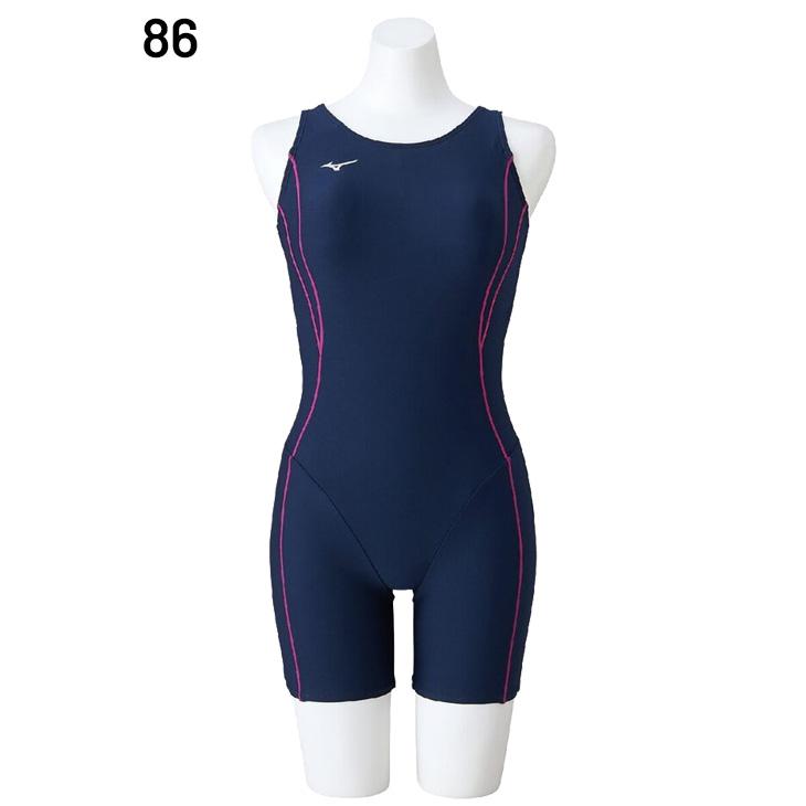 ミズノ スクール水着 キッズ ジュニア 女の子 水泳 スイムウェア mizuno ベーシックオールインワン スパッツ型 カップなし 子ども用 /N2MGDC16【返品不可】の画像