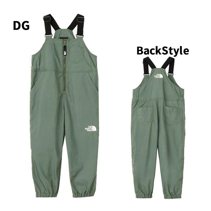 THE NORTH FACE 子ども用オーバーオール オリーブ　Yukiさん専用 THE NORTH FACE（ザ ノースフェイス） キッズ オーバーオール