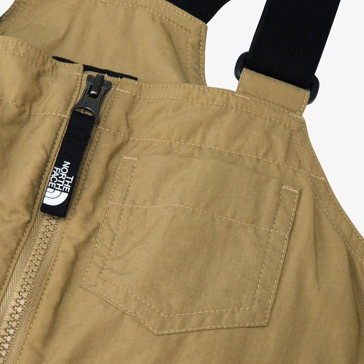 人気】THE NORTH FACE 子ども用スノーサロペット ベージュ130cm THE NORTH FACE（ザ ノースフェイス） キッズ オーバーオール