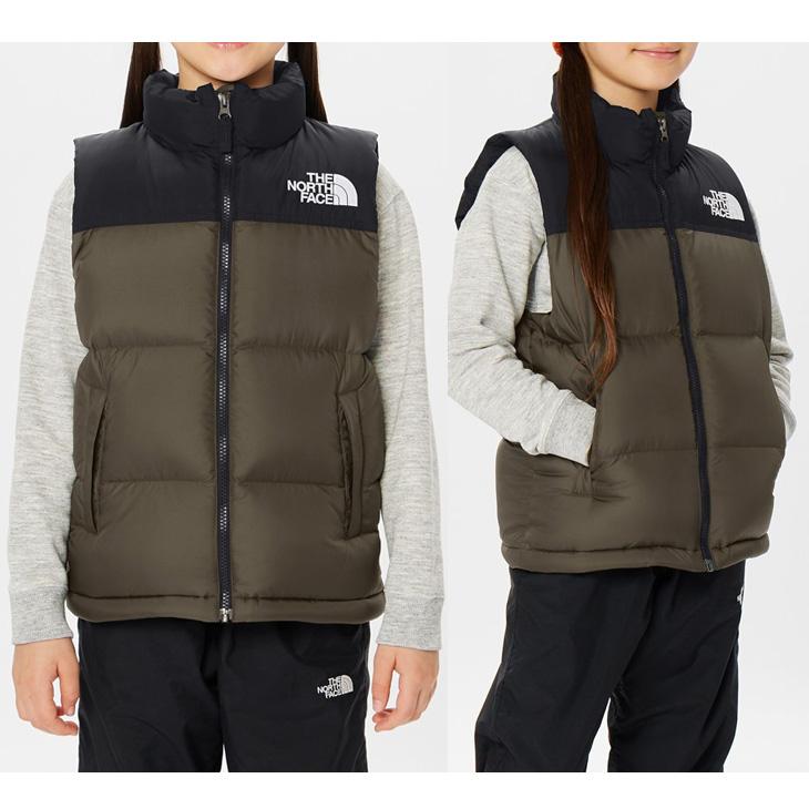 ノースフェイス キッズ ダウンベスト 130-150cm THE NORTH FACE ヌプシ  